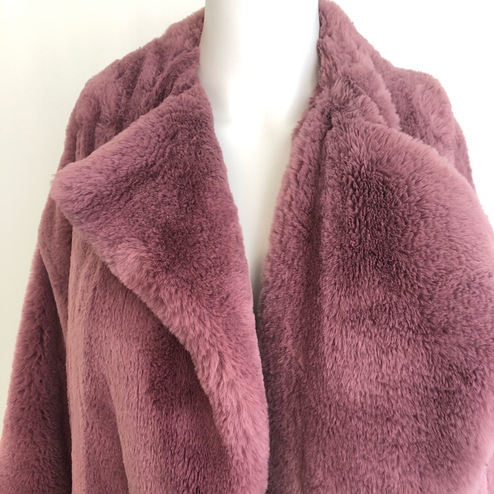 Free People Faux Fur Coat Gorgeous NWOT